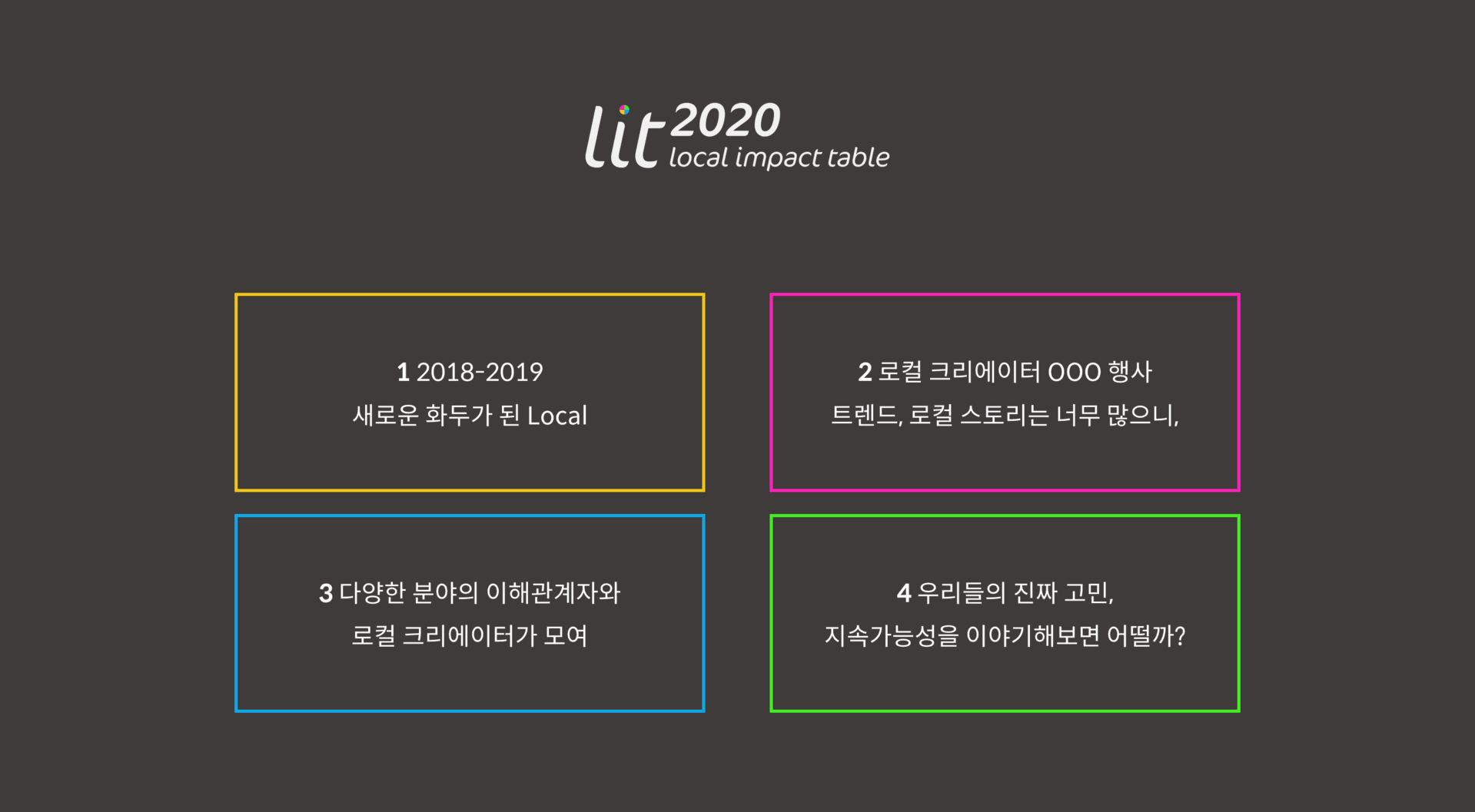 IFK 로컬임팩트테이블 2020